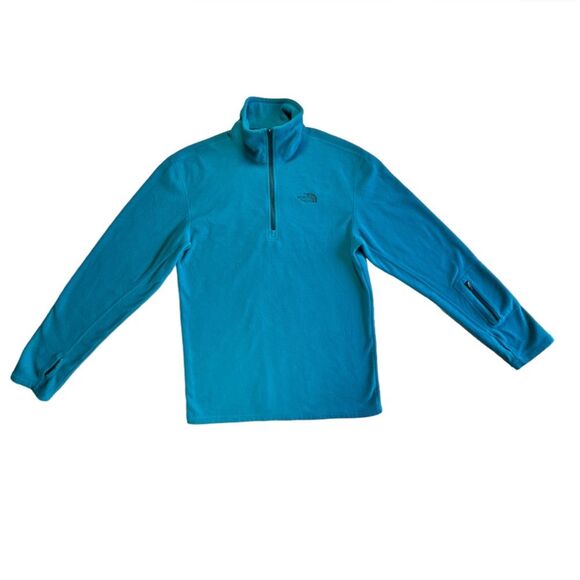 The North Face Other - North Face Half Zip Long Sleeve Blue Fleece Pullover CLS1 Mens Size XS